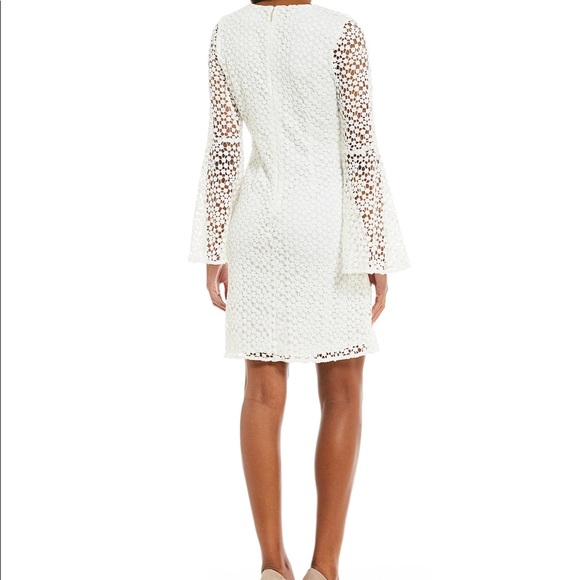 Karl Lagerfeld Lace Bell Sleeve Dress - Picture 2 of 2